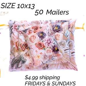 50-10x13  Mailers 100% recyclable, Sustainable
Packaging CCO $4.99 shipping